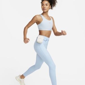 Nike Light Blue Dri-FIT Sports Bra